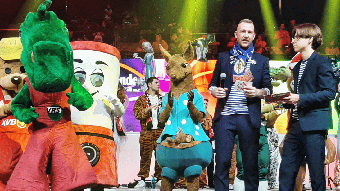 Lachende PÄNZ Arena © Känguru Colonia Verlag